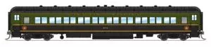 HO CN 80' Psg.Coach/grn&blkBroadway Limited Train HO Scale