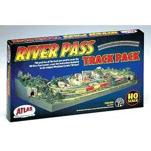 HO Code 83 River Pass Track PackAtlas Train HO Scale