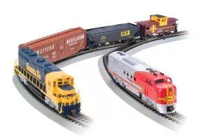 HO Digital Commander SF Diesel Freight Set/DCCBachmann Train HO Scale