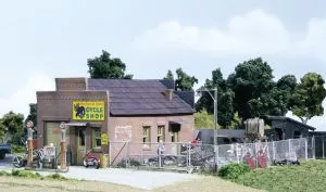 HO DPM GOLD Harlee & Sons Cycle ShopWoodland Scenics Train HO Scale