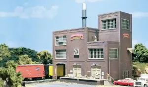 HO DPM GOLD Whitewater BrewingWoodland Scenics Train HO Scale