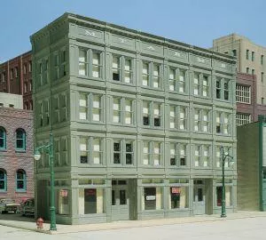 HO DPM M.T. Arms HotelWoodland Scenics Train HO Scale