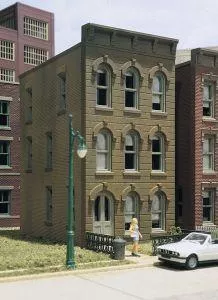 HO DPM Townhouse #2Woodland Scenics Train HO Scale