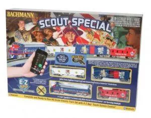 HO EZ APP BSA Scout Special Diesel Freight Set/F7ABachmann Train HO Scale