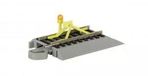 HO EZ Track NS Bumper Track w/Flashing LEDBachmann Train HO Scale