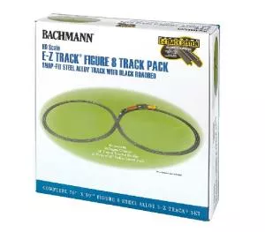 HO EZ Track Steel Figure 8 Track PackBachmann Train HO Scale