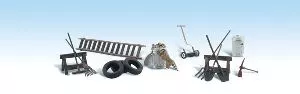 HO Garage TreasuresWoodland Scenics Train HO Scale