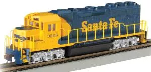 HO GP40 Diesel SF #3508/DCCBachmann Train HO Scale
