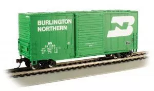 HO Hi-Cube Boxcar w/Sliding Door BNBachmann Train HO Scale