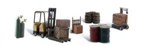 HO Loading Dock DetailsWoodland Scenics Train HO Scale