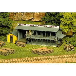 HO Lumber Yard & Office KitAtlas Train HO Scale