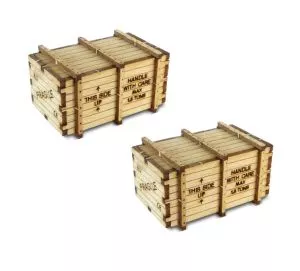 HO Machinery Crates/2pkBachmann Train HO Scale