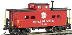 HO NE Steel Caboose N&W #557707/redBachmann Train HO Scale