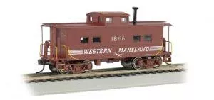 HO NE Steel Caboose WM #1863/Speed LetteringBachmann Train HO Scale