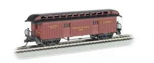 HO Old-Time Baggage Car PRRBachmann Train HO Scale