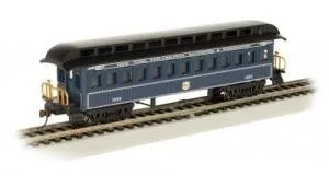 HO Old-Time Coach B&O Royal BlueBachmann Train HO Scale