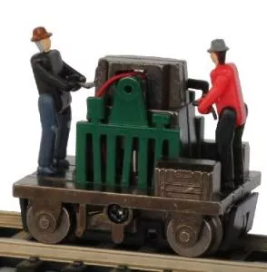 HO Operating Gandy Dancer Asst. ColorsBachmann Train HO Scale