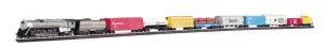HO Overland Limited UP Steam Freight Set/4-8-4Bachmann Train HO Scale