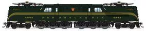 HO P3 GG-1 PRR #4883/DGLE 5-Stripe DC/DCCBroadway Limited Train HO Scale