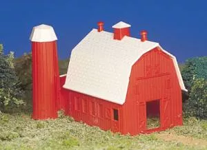 HO Plasticville BarnBachmann Train HO Scale
