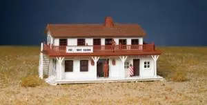 HO Plasticville Saloon & Barber ShopBachmann Train HO Scale