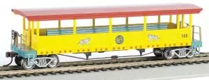 HO RINGLING Open Excursion Car w/Seats #142Bachmann Train HO Scale