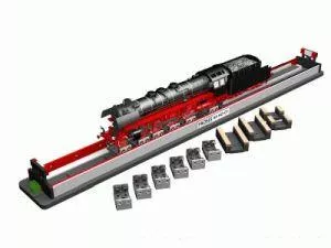 HO Rolling Road w/Drive Wheel Cleaners/6 rollers&4 cleanersBachmann Train HO Scale