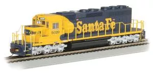 HO SD40-2 Diesel SF #5020/DCCBachmann Train HO Scale