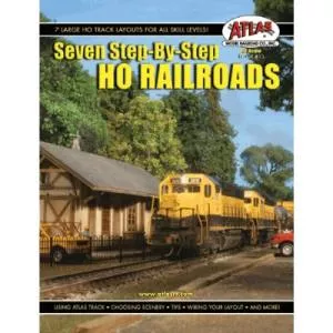 HO Seven Step-by-Step HO RailroadsAtlas Train HO Scale