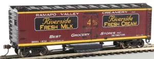 HO Track Cleaning 40' Woodside Reefer Ramapo ValleyBachmann Train HO Scale