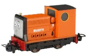 HO TTT Narrow Gauge Rusty LocoRuns on N Track Train HO Scale