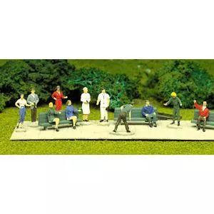 HO Undec Figure SetAtlas Train HO Scale