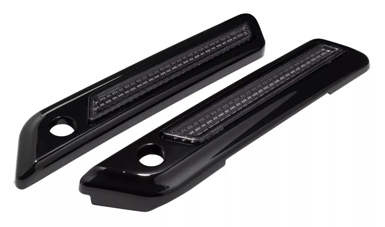 HogWorkz LED Saddlebag Latch Coverz For Harley Touring 2014-2025