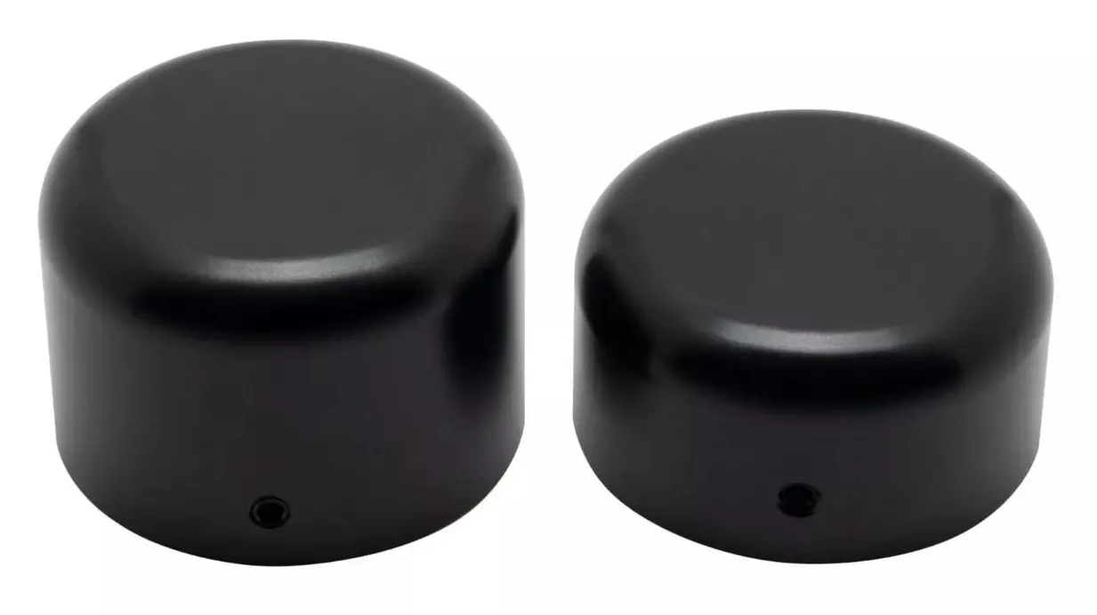 HogWorkz Rear Axle Nut Covers For Harley Dyna / Softail 2008-2026