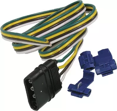 Hopkins 48" 4-Wire Trailer END Connector - 48125