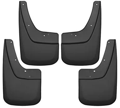 Husky 56896 Mud Guards Front & Rear Set Black 2014-2017 Fits Gmc Sierra 1500