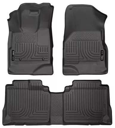 Husky Liners 98131 Black Weatherbeater Front & 2nd Seat Floor Liners
