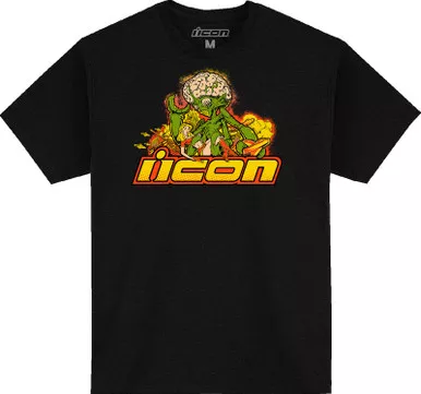 Icon Bugoid Blitz Black T-Shirt