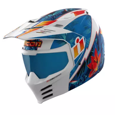Icon Elsinore Kaonohi Blue Helmet