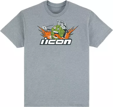 Icon Grenadier T-Shirt Heather Black