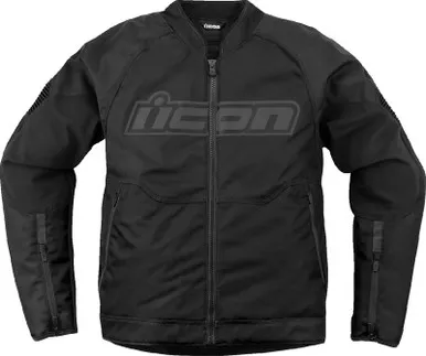 Icon Overlord 3 CE Black Jacket