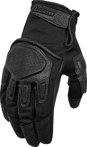 Icon Punchup CE Black Gloves