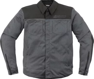 Icon Upstate Mesh CE Gray Jacket