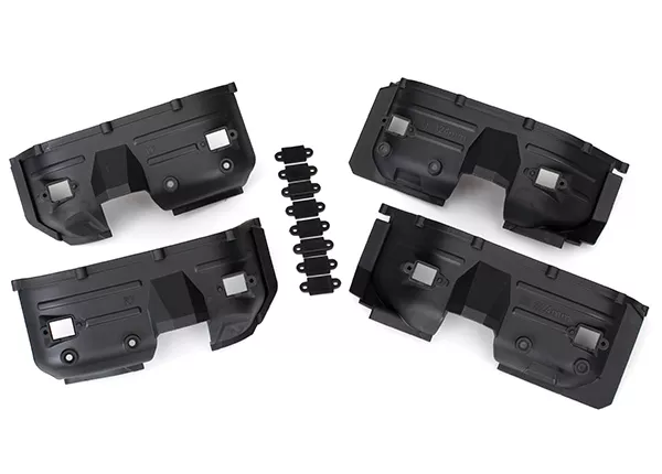 Inner Fenders, Front & Rear (2 Each)/ Rock Light Covers (8)