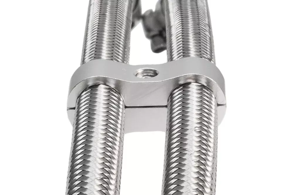 Jagg Hose Separator 3/8" Silver Anodized - 22-JHS06-SI
