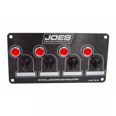 Joes Accessory Switch Panel w /4 Switches and Lights 46135