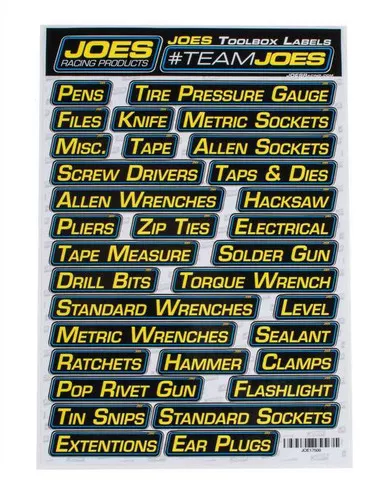 Joes Labels Toolbox 17500