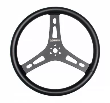Joes Matador Steering Wheel Black 15in Flat 13550-B