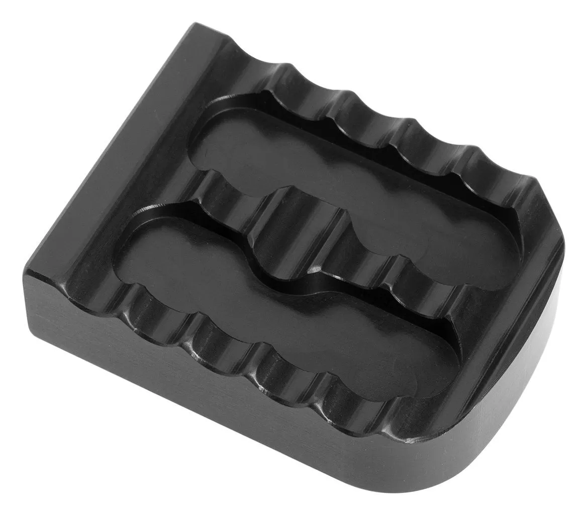 Joker Machine Solid Serrated Brake Pedal Cover For Harley Softail 2018-2026