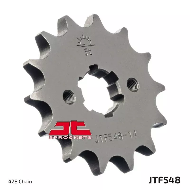 JT Sprockets Front Steel Countershaft Sprocket 13 Tooth 13T 428 Chain For Yamaha TTR125 LER1 2024 JTF548.13